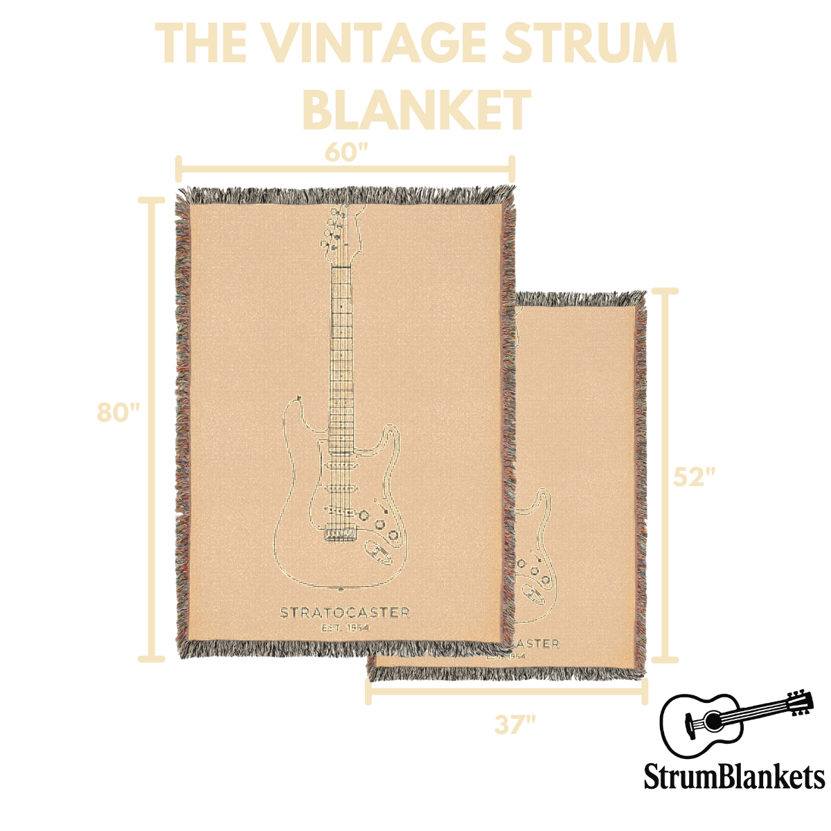 The Strum Guitar Blankets